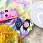 Casio Baby-G BGA-250-1A3DR Beach Traveler Pink Digital Analog Dial Black Resin Band-5