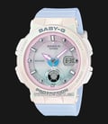 Casio Baby-G BGA-250-7A3DR Beach Traveller Ladies Digital Analog Dial Pastel Blue Resin Band-0