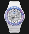 Casio Baby-G BGA-270M-7ADR Spring & Summer Collection Digital Analog Dial White Resin Band-0