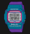 Casio Baby-G BGD-525F-6DR 25th Anniversary Limited Model Ladies Digital Dial Purple Resin Strap-0