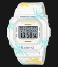 Casio Baby-G BGD-560CF-7DR Special Color Model Ladies Digital Dial White Resin Band-0