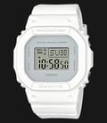 Casio Baby-G BGD-560CU-7DR Water Resistant 200M Digital Dial White Resin Band-0