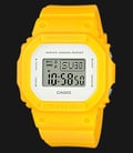 Casio Baby-G BGD-560CU-9DR Water Resistant 200M White Digital Dial Yellow Resin Band-0