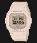 Casio Baby-G BGD-565-4DR The Classic Digital Dial Versatile Pink Beige Resin Band-0