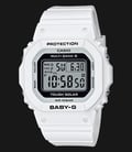 Casio Baby-G BGD-5650-7JF Tough Solar Digital Dial White Resin Band-0