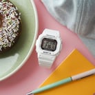 Casio Baby-G BGD-5650-7JF Tough Solar Digital Dial White Resin Band-1
