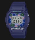 Casio Baby-G BGD-565RP-2DR Retro Pop Floral Pattern Digital Dial Navy Blue Resin Band-0