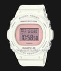 Casio Baby-G BGD-570-7BDR Classic Retro Ladies Pink Digital Dial White Resin Band-0