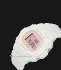Casio Baby-G BGD-570-7BDR Classic Retro Ladies Pink Digital Dial White Resin Band-1