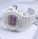 Casio Baby-G BGD-570-7BDR Classic Retro Ladies Pink Digital Dial White Resin Band-3