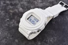 Casio Baby-G BGD-570-7DR Classic Retro Ladies White Digital Dial White Resin Band-6