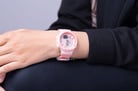 Casio Baby-G FOR RUNNING SERIES BGS-100-4ADR Ladies Digital Analog Watch Pink Resin Band-3
