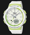 Casio Baby-G BGS-100-7A2DR For Running Series White-Green Resin Band-0