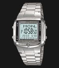Casio General DB-360-1ADF Data Bank Digital Dial Stainless Steel Band-0