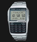 Casio General DBC-32D-1ADF Calculator Pad Digital Dial Stainless Steel Band-0