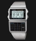 Casio General DBC-611-1DF Calculator Digital Dial Stainless Steel Band-0