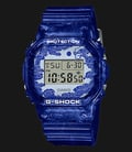 Casio G-Shock DW-5600BWP-2DR Chinese Porcelain Digital Dial Navy Blue Resin Band-0