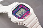 Casio G-Shock DW-5600DN-7DR Psychedelic Multi Colors Series Digital Dial White Resin Band-8