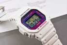 Casio G-Shock DW-5600DN-7DR Psychedelic Multi Colors Series Digital Dial White Resin Band-9