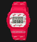 Casio G-Shock DW-5600LH-4CR Curtis Kulig Love Me Digital Dial Red Resin Band Limited Edition-0