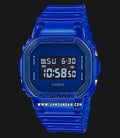Casio G-shock DW-5600SB-2DR Jelly Color Skeleton Series Blue Digital Dial Blue Clear Resin Band-0
