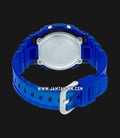 Casio G-shock DW-5600SB-2DR Jelly Color Skeleton Series Blue Digital Dial Blue Clear Resin Band-2