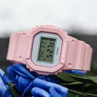 Casio G-Shock DW-5600SC-4JF Spring Color Digital Pink Dial Pink Resin Band-3