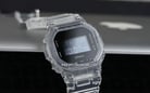 Casio G-Shock DW-5600SKE-7DR Square Black White Skeleton Digital Dial Clear Resin Band-4