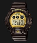 Casio G-Shock DW-6900BR-5DR Gold Digital Dial Black Resin Strap-0