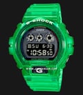Casio G-Shock DW-6900JT-3DR Retrofuture With A Translucent Digital Analog Dial Green Resin Band-0