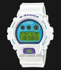 Casio G-Shock DW-6900RCS-7DR Crazy Colors Digital Dial White Resin Band-0