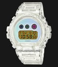 Casio G-Shock DW-6900SP-7DR For 25th Anniversary Digital Dial White Transparent Resin Band-0