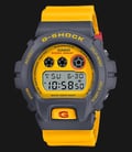 Casio G-Shock DW-6900Y-9DR 90s Sport Digital Dial Yellow Resin Band-0