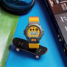 Casio G-Shock DW-6900Y-9DR 90s Sport Digital Dial Yellow Resin Band-3