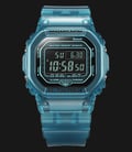 Casio G-Shock DW-B5600G-2DR Digital Dial Turquoise Transparent Resin Band-0