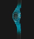 Casio G-Shock DW-B5600G-2DR Digital Dial Turquoise Transparent Resin Band-2