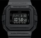 Casio G-Shock DW-D5500BB-1DR Clock Alarm Chronograph Black Resin Band-3