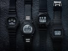 Casio G-Shock DW-D5500BB-1DR Clock Alarm Chronograph Black Resin Band-4