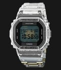 Casio G-Shock DWE-5640RX-7DR 40th Anniversary Clear Remix Digital Dial St. Steel And Resin Band-0