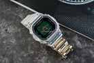 Casio G-Shock DWE-5640RX-7DR 40th Anniversary Clear Remix Digital Dial St. Steel And Resin Band-7