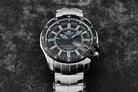 Casio Edifice EF-130D-1A2VUDF Black Pattern Dial Stainless Steel Band-5
