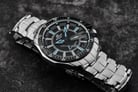 Casio Edifice EF-130D-1A2VUDF Black Pattern Dial Stainless Steel Strap-4