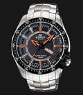 Casio Edifice EF-130D-1A5VUDF Water Resistant 100M Black Pattern Dial Stainless Steel-0