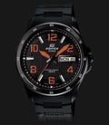 Casio Edifice EF-132PB-1A4VDR Black Stainless Steel Case Resin Band-0