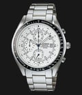 Casio Edifice EF-503D-7AVUDF White Dial Stainless Steel Strap-0