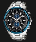 Casio Edifice Chronograph EF-539D-1A2VUDF Water Resistant 100M Black Dial Stainless Steel Band-0