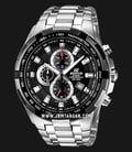 Casio Edifice EF-539D-1AVDF Chronograph Black Dial Stainless Steel Band-0