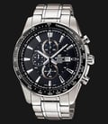Casio Edifice Chronograph EF-547D-1A1VUDF Water Resistant 100M Black Dial Stainless Steel-0