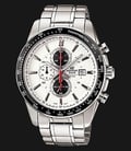 Casio Edifice Chronograph EF-547D-7A1VUDF Water Resistant 100M White Dial Stainless Steel-0