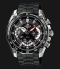 Casio Edifice EF-550-1AVDF Chronograph Stainless Steel Case Resin Band-0